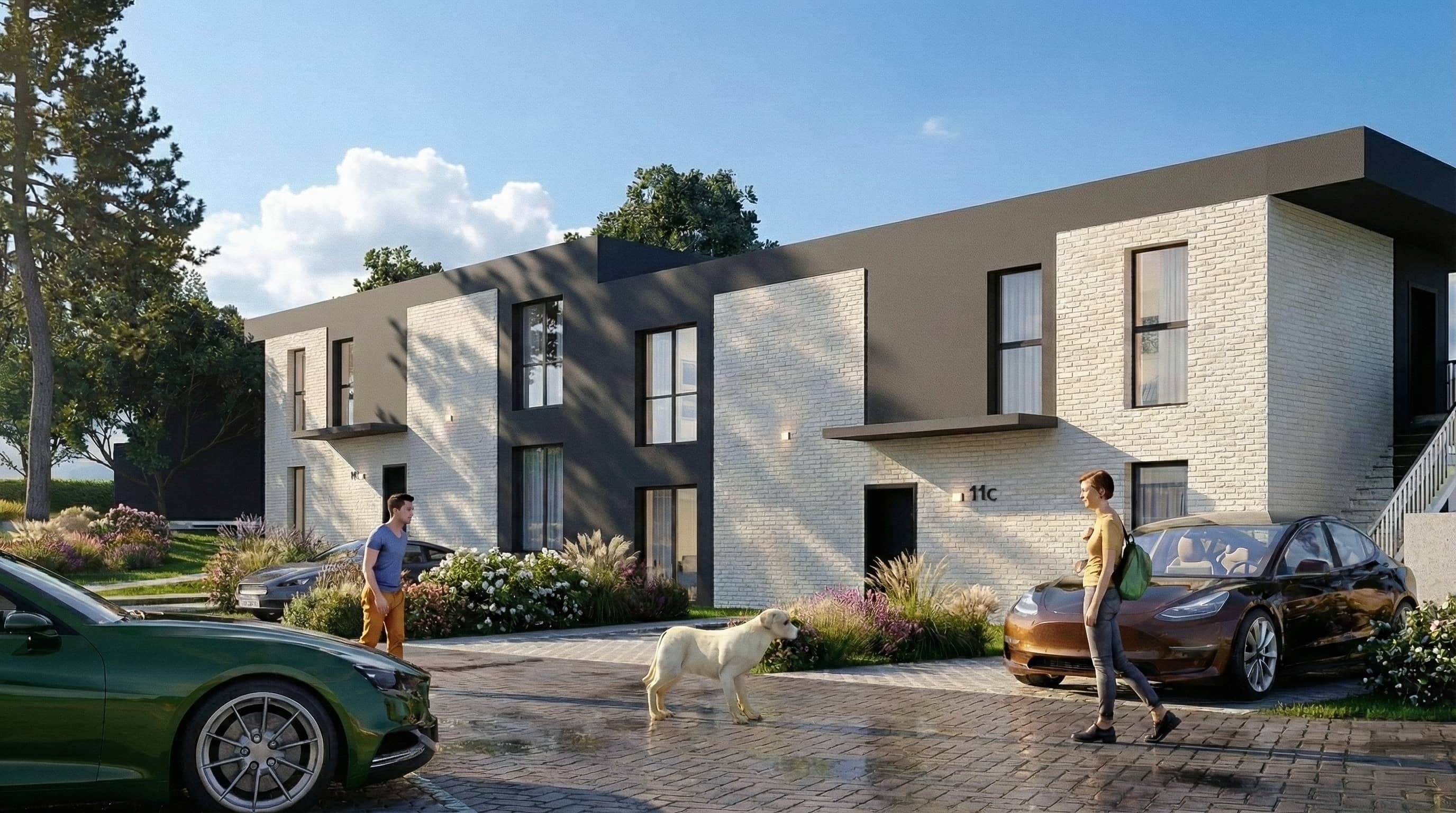 Wizualizacja budynku Musioła X